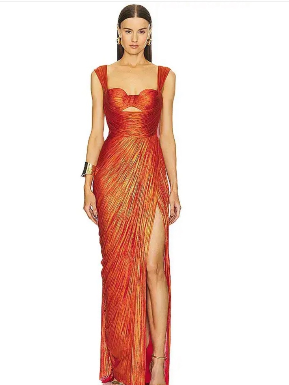 NEW Maria Lucia Hohan Margaux Gown in Sangria